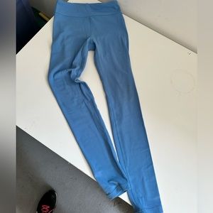 Athleta Girl blue leggings